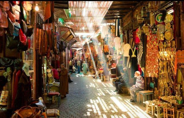 Appartement Wassim - Gueliz Marrakesh Buitenkant foto