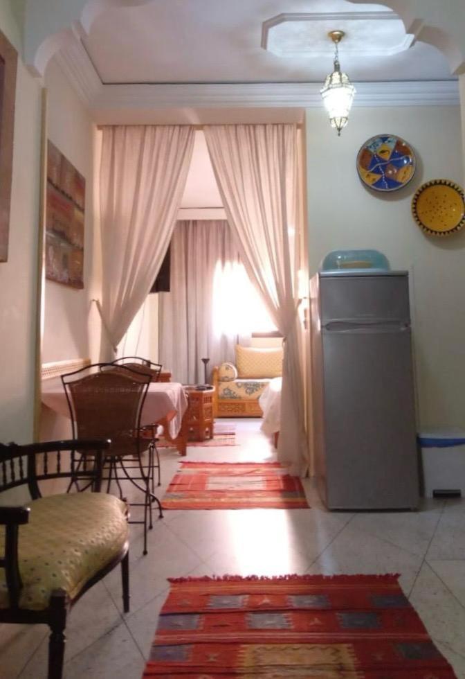 Appartement Wassim - Gueliz Marrakesh Buitenkant foto